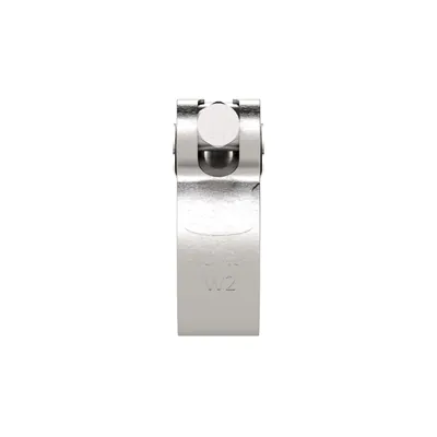 Produktbild von RIEGLER - Gelenkbolzenschelle, Edelstahl 1.4301 (W4), 26 - 28 mm, 18 mm (GBS28E