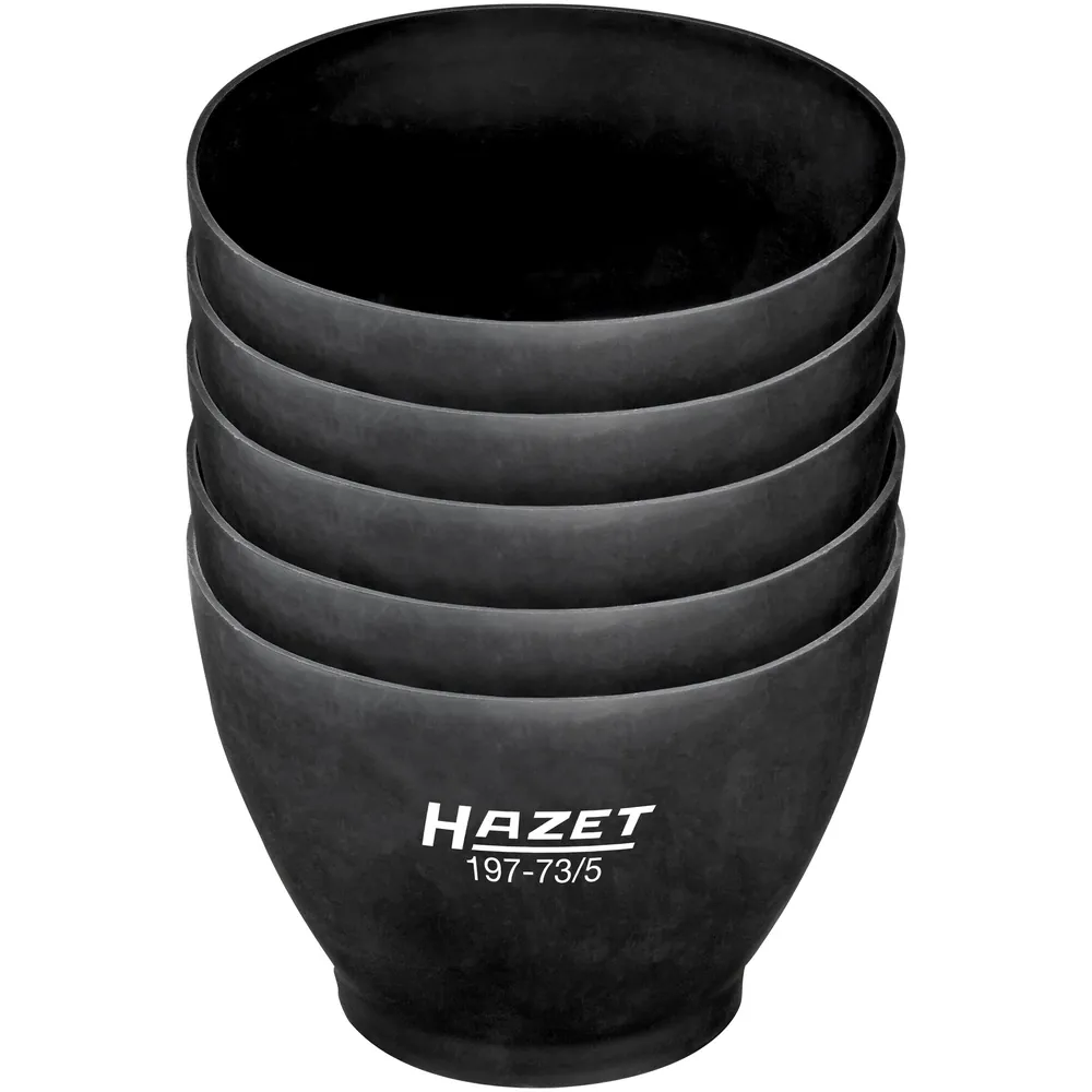 HAZET Gipsbecher Satz 197-73/5 ∙ 5 Stück-teilig Produktbild img4 L