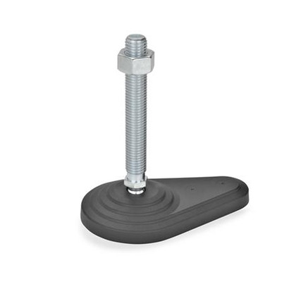 Produktbild von Ganter Norm® - Gelenkfüße, Kunststoff / Stahl (445-60-M12-68-B)