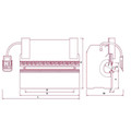ELMAG Hydraulische Abkantpresse 3-Achsen ECO-BEND 4100 x 200t Produktbild img3 S
