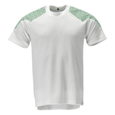 Produktbild von MASCOT® - 20082-933 T-Shirt, Kurzarm, weiß/grasgrün, 3XL