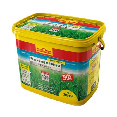 Produktbild von WOLF-Garten® - Rasen-Lanzeitdünger LE 300 Premium 6kg