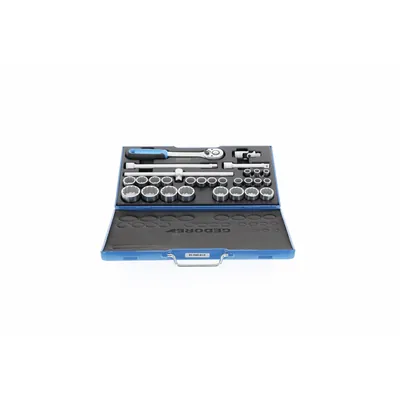Produktbild von GEDORE - D 19 VMU-10 Steckschlüssel-Satz 1/2" 28-teilig UD 10-36 mm