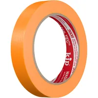 Produktbild von kip® - WASHI-TEC® Goldkrepp® orange, 18mm x 50m