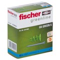 Produktbild von fischer - Gipskartondübel Schraube, verzinkt GK GREEN S