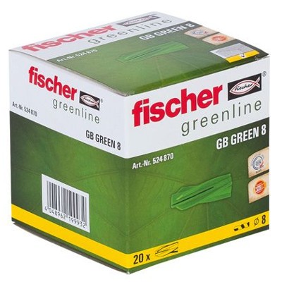 Produktbild von fischer - Gasbetondübel GB GREEN 8