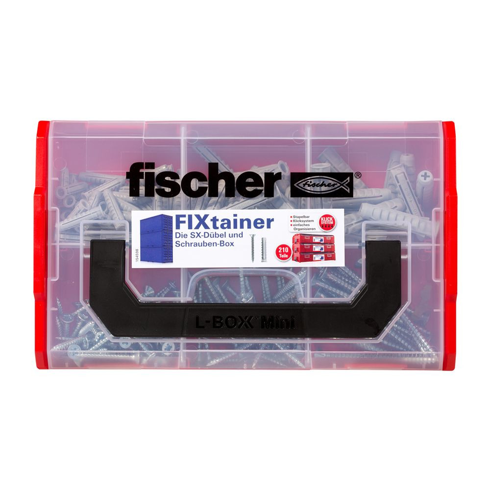 fischer FIXtainer SX-Dübel u Schrauben-Box Produktbild img14 L