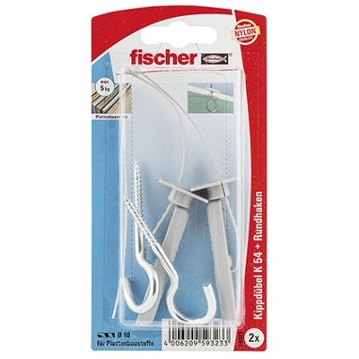 Produktbild von fischer - Hohlraum-Kippdübel Nylon K 54 K SB-Karte