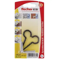 fischer Dübel SX, Rundhaken, vermessingt Produktbild