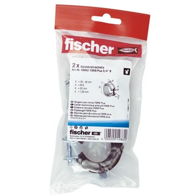 Produktbild von fischer - Gelenkrohrschelle FGRS Plus 3/4" B (2)