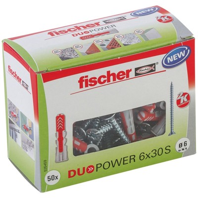 Produktbild von fischer - Universaldübel DUOPOWER 6 x 30 S
