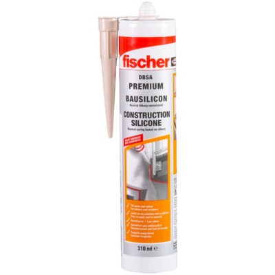 Produktbild von fischer - Bausilikon DBSA 310ml transparent