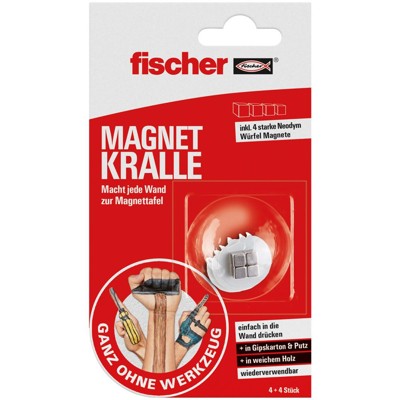 Produktbild von fischer - Magnet Kralle,4 Stück