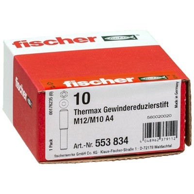 Produktbild von fischer - TherMax Gewindereduzierstift M12/M10 R