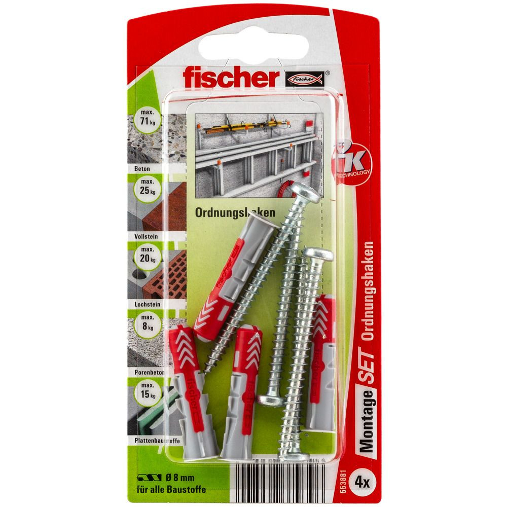 fischer M-Set Ordungshaken K Produktbild img2 L
