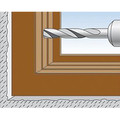 Produktbild von fischer - Fensterrahmenschraube FFSZ, Zylinderkopf 7,5x112 T30