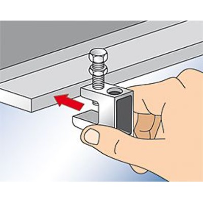 Produktbild von fischer - Trägerklammer SS-TKL M10/M12