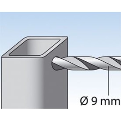 Produktbild von fischer - Balkonbekleidungsbefestiger P 9 K