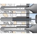 Produktbild von fischer - Highbond dynamic FHB-A dyn Stahl verzinkt 12x100/25