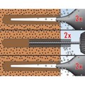 Produktbild von fischer - Injektions-Innengewindeanker FIS-E, verzinkt 11x85 M6