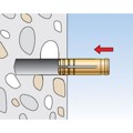 Produktbild von fischer - Messingdübel MS 12x37