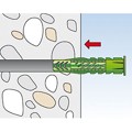 Produktbild von fischer - Universal-Nylondübel - R, mit Rand UX GREEN 6x35 R K