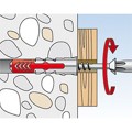 Produktbild von fischer - Spreizdübel DUOPOWER S mit Schraube Edelstahl A2 8x40 S A2 K (2)