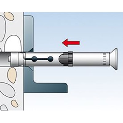 Produktbild von fischer - Hochleistunganker FH II-SK, Stahl verzinkt 18/50 SK