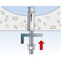 Produktbild von fischer - Hohldeckenanker FHY, Edelstahl R M 6 R