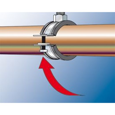 Produktbild von fischer - Massivrohrschelle FRSM Zollgewinde 5"