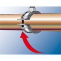 Produktbild von fischer - Rohrschelle Stahl verzinkt FRS 12-15 M8/M10