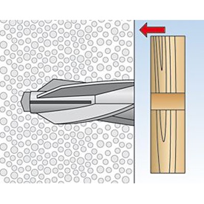 Produktbild von fischer - Gasbetondübel GB 8