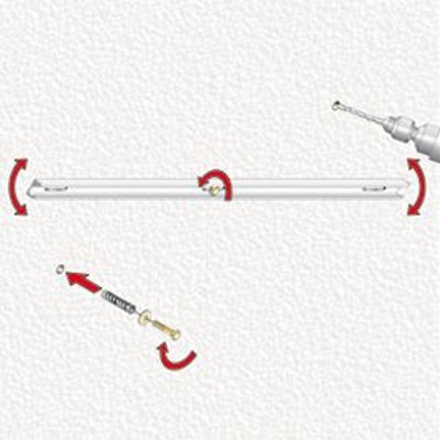 Produktbild von fischer - Klimagerätebefestiger KLIMA KLIK EASY 400/420/380