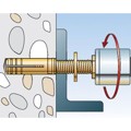 Produktbild von fischer - Messingdübel MS 12x37