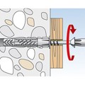 Produktbild von fischer - Universal-Nylondübel UX-R-S, mit Schraube, verzinkt 6x35 R S/20