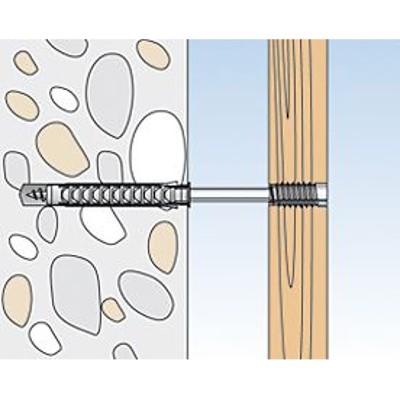 Produktbild von fischer - Abstandsschraube ASL 6x150