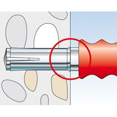 Produktbild von fischer - Einschlaganker Stahl verzinkt EA II M10x30