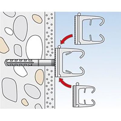 Produktbild von fischer - Clipschelle FC 6-9 GR