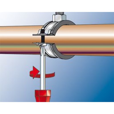 Produktbild von fischer - Gelenkrohrschelle FGRS Plus 40-45 M8/M10