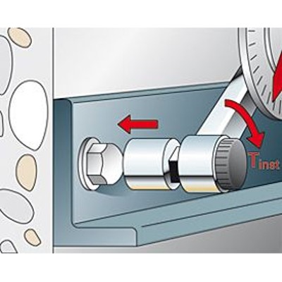 Produktbild von fischer - Hochleistunganker FH II-H, Stahl verzinkt 12/10 H