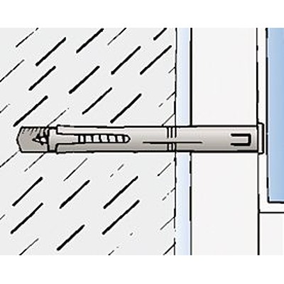 Produktbild von fischer - Fensterrahmendübel mit Senkkopfschraube F 10 S 165