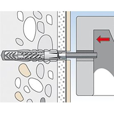 Produktbild von fischer - Waschtischbefestigung WST 12x180