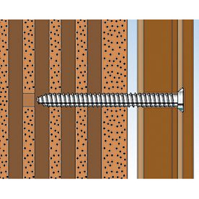 Produktbild von fischer - Fensterrahmenschraube FFSZ, Zylinderkopf 7,5x112 T30