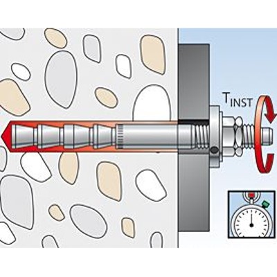 Produktbild von fischer - Highbond dynamic FHB-A dyn Stahl verzinkt 12x100/25