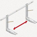 Produktbild von fischer - Klimagerätebefestiger KLIMA KLIK EASY 400/420/380