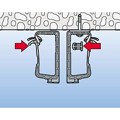 Produktbild von fischer - Sammelhalter-Montagesockel SHA MS