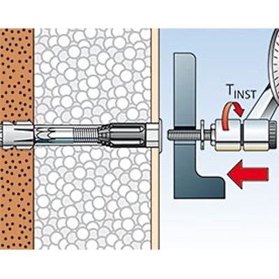 Produktbild von fischer - Abstandsmontagesystem Thermax (WDVS) Thermax 10/240 M10