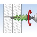 Produktbild von fischer - Gipskartondübel Schraube, verzinkt GK GREEN S
