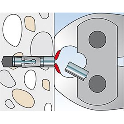 Produktbild von fischer - Nagelanker FNA II, RB, Edelstahl R 6x30/30 R RB (200)