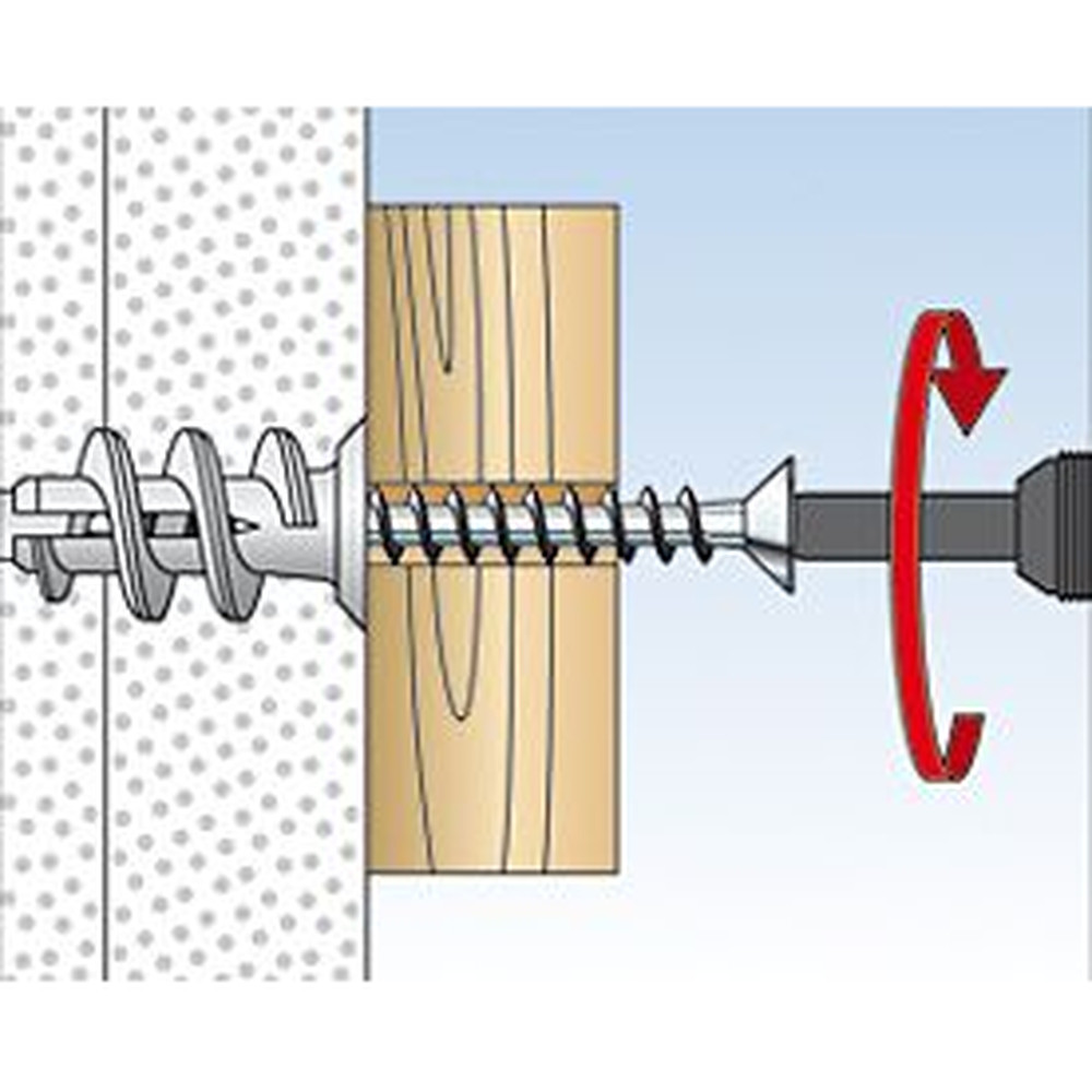 fischer Gipskartondübel Schraube, verzinkt GK S Produktbild img5 L